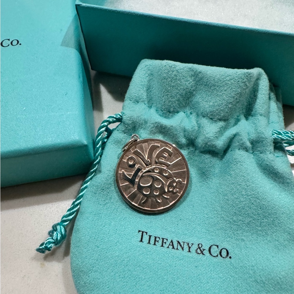 NEW Tiffany & Co Love Bug Ladybug Pendant/Charm